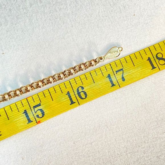 Judy Lee Choker Necklace Gold Tone Chain With Frost Shell Links - Picture 8 of 11